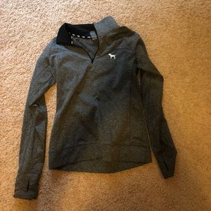 VS Pink quarter zip